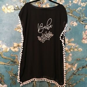 Babe swimsuit coverup